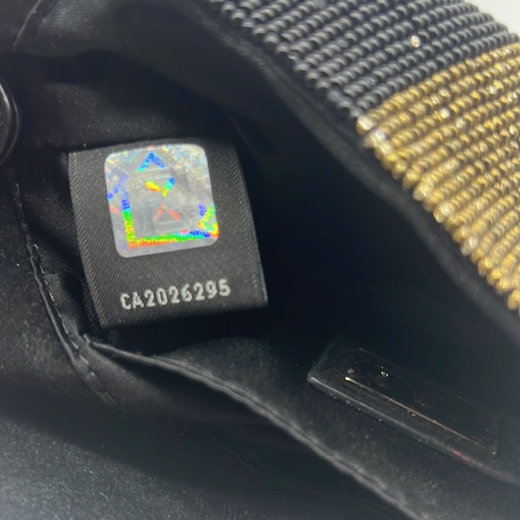 RARE FENDI Beaded Baguette w/ Crystal Closure NWOT - Picture 7 of 13